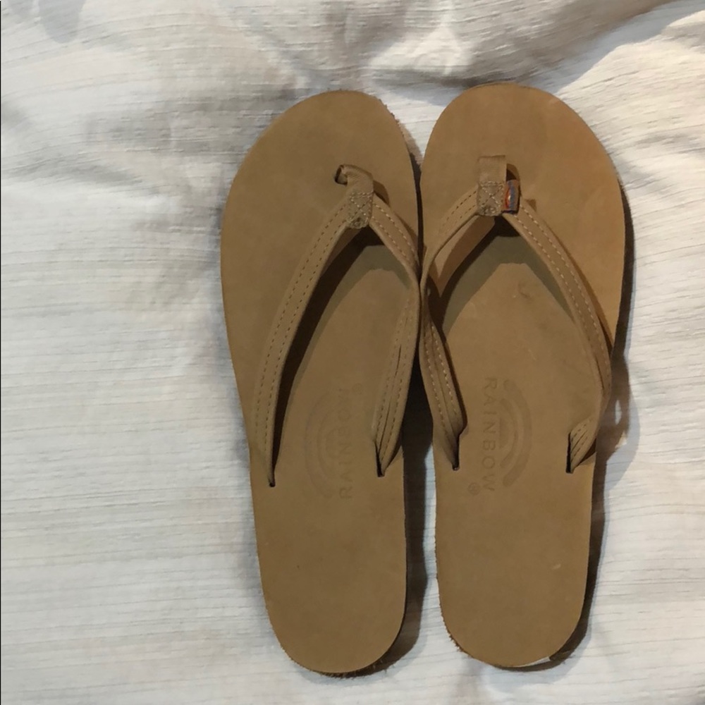 Light brown rainbow sandals